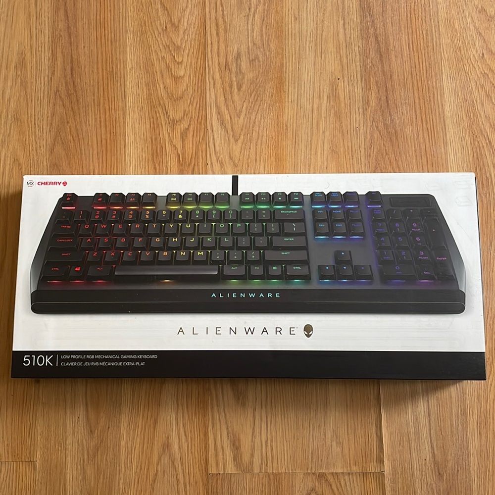 Selling a Alienware 510k MX Cherry gaming keyboard
